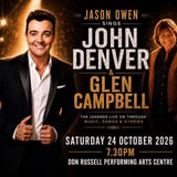 Jason Owen Sings John Denver & Glen Campbell – The Legends Live On Through Music, Songs & Stories