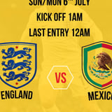 World Cup 2026 Watch Party: ENGLAND v MEXICO