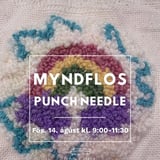 Myndflos / Punch needle