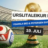 Úrslitaleikur HM í beinni í Gamla Bíó & Petersen svítunni
