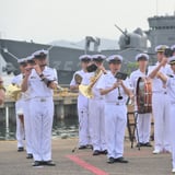 Tónleikar japanska sjálfsvarnarflotans (JMSDF) til heiðurs vináttu Japans og Íslands