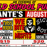 AN EVENING OF OLD SCHOOL PUNK: Mass Nerder (Descendents/ALL), We Bite (Misfits) & Sick Boys (Social Distrortion)