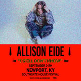 TPR Presents Allison Eide I Still Don’t Know Tour