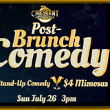Post Brunch Comedy