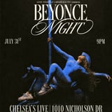 Beyoncé Night with Legatron Prime, presented by LOVE YOURSELF & Bandeaux Pat