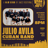 **VAN JAZZ 2026**  JULIO AVILA - CUBAN BAND