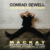 Conrad Sewell 'Acoustic Tour' - Mackay, QLD (18+)