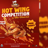 HOT WING EATING COMPETITION