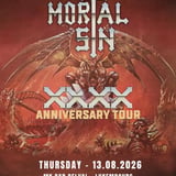MORTAL SIN - 40 YEARS OF MAYHEMIC DESTRUCTION @ MK BAR BELVAL