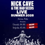 Nick Cave & The Bad Seeds I 4. i 5. kolovoza I Arena, Pula