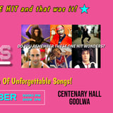 The ONE HIT WONDERS Show returns to Goolwa!