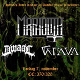 Doom til folket pres: Morpholith(IS) + Dwaal + Grava(DK/FO) || Hulen