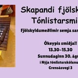 Skapandi fjölskyldu tónlistarmiðja