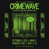 Crimwave: A Goth, Post-Punk, and Darkwave Party in Miami