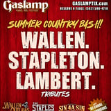 COUNTRY SUMMER BASH with MORGAN WALLEN, CHRIS STAPLETON, and MIRANDA LAMBERT Tributes WALLEN OUTLAWS, THE STAPLES, and SIN 4A SIN