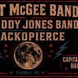 WRC Presents Pat McGee Band, Freddy Jones Band and Jackopierce