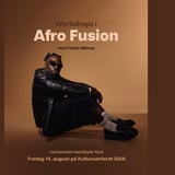 Danseworkshops i Afro Fusion med Freddy Milanya