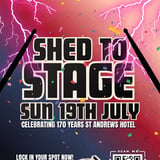 ⚡️SHED TO STAGE⚡️