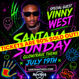 SANTANA SATURDAY GLOW PARTY