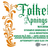 Folkelarm Åpningskveld | Parkteatret 