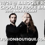 THE CROOKED FIDDLE BAND turns 20! at the Baroque Room, Katoomba, Blue Mountains