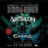 UTSOLGT! UNHOLY HALLOWEEN: Dimmu Borgir, Satyricon & Enslaved / Oslo Spektrum / Pres. av Live Nation