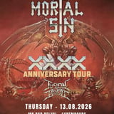 MORTAL SIN - 40 YEARS OF MAYHEMIC DESTRUCTION @ MK BAR BELVAL