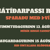 Reykhóladagar | hátíðarpassi / festival pass