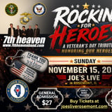 Rockin' for Heroes: A Veteran's Day Tribute Featuring 7th Heaven & Friends
