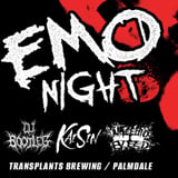 EMO NIGHT WITH DJ BOOTLEG / KAISIN / WITH THESE HANDS I BLEED