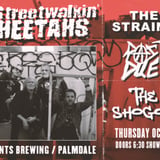 FREE SHOW: THE STREETWALKIN' CHEETAHS / THE STRAINS / PAST DUE / THE SHOGOS