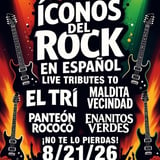 El Tri, Maldita Vecindad, Panteon Rococo, Enanitos Verdes Tributes