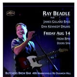 Ray Beadle at Butchers Brew Bar Aug 14