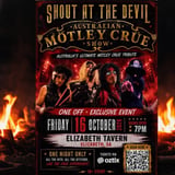 THE ELIZABETH TAVERN MAKES WAY FOR THE AUSTRALIAN MOTLEY CRÜE SHOW