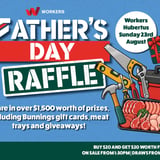 Father's Day Raffle at Workers Hubertus