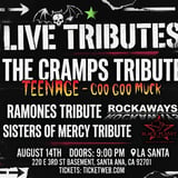 CRAMPS, RAMONES AND SISTERS OF MERCY TRIBUTES