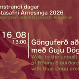 Gönguferð að Högnugrunni með Guju Dögg arkitekt