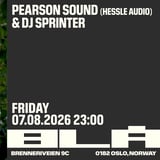 Pearson Sound (Hessle Audio) & DJ Sprinter /BLÅ