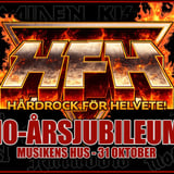 Hårdrock För Helvetes stora 10-årsjubileum Live @ Musikens Hus Göteborg