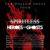 Ashthrone Booking Presents The Hollow Souls Tour: Spiritless & Heroes for Ghost August 16th at The Nick