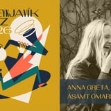 Anna Gréta, Silva Þórðar ásamt Ómari Guðjónssyni