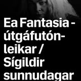 Ea Fantasia útgáfutónleikar