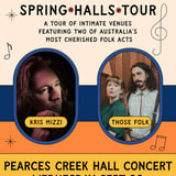 Those Folk & Kris Mizzi at Pearces Creek Hall