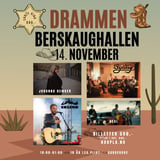 En kveld fylt av Countrymusikk i Berskaughallen, Drammen