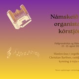 Námskeið fyrir organista og kórstjóra