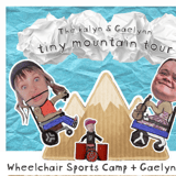 The kalyn & Gaelynn "tiny mountain tour" with Wheelchair Sports Camp & Gaelynn Lea