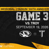 2026 Mizzou Football vs. Troy