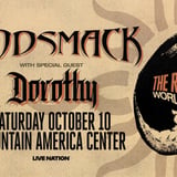 Godsmack- The Rise of Rock World Tour 2026