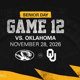 2026 Mizzou Football vs. Oklahoma