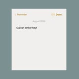 Galvan tenker høyt